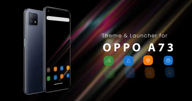 Oppo A73 Theme & Launcher android App screenshot 0